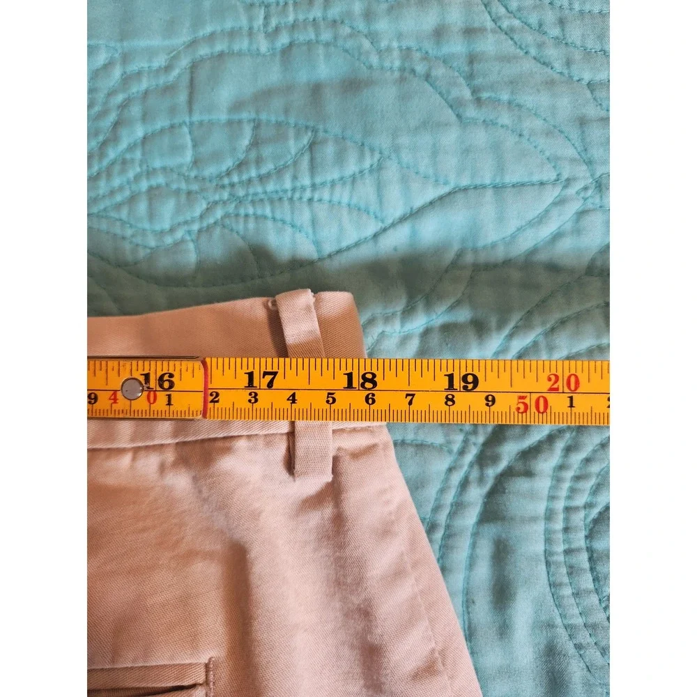 J.Crew Slim Bedford Khaki Chino Pants Mens 36x30 Tan 100% Cotton 92443